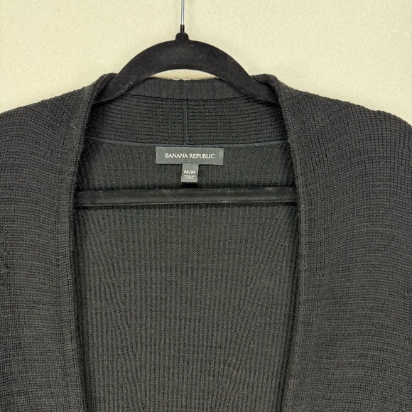 Banana Republic Open Front Cardigan Merino Wool Blend - Picture 4 of 9
